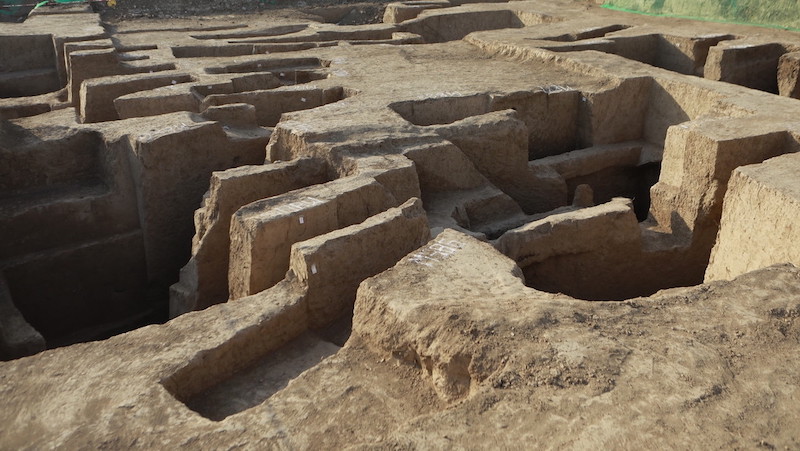 arqueologia china palacio dinastía Zhou Occidental