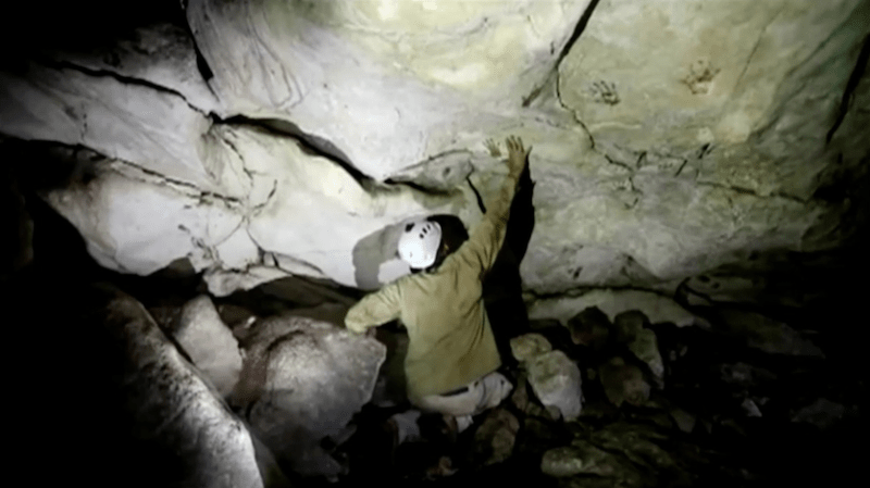 manos 1200 años cueva mexico