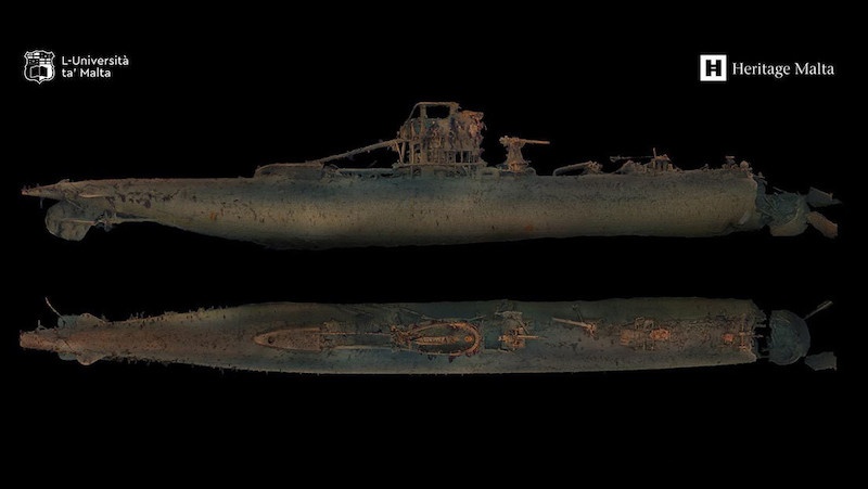 submarino britanico hundido segunda guerra