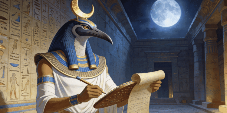 Thot dios egipcio de la sabiduria