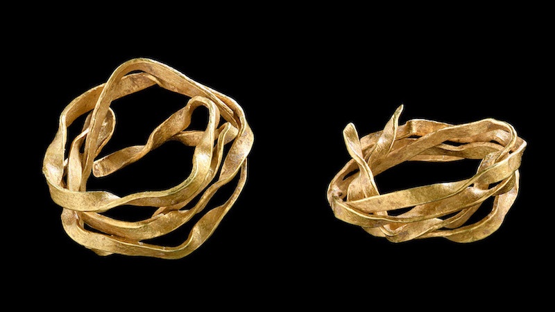 anillo oro 3800 años alemania