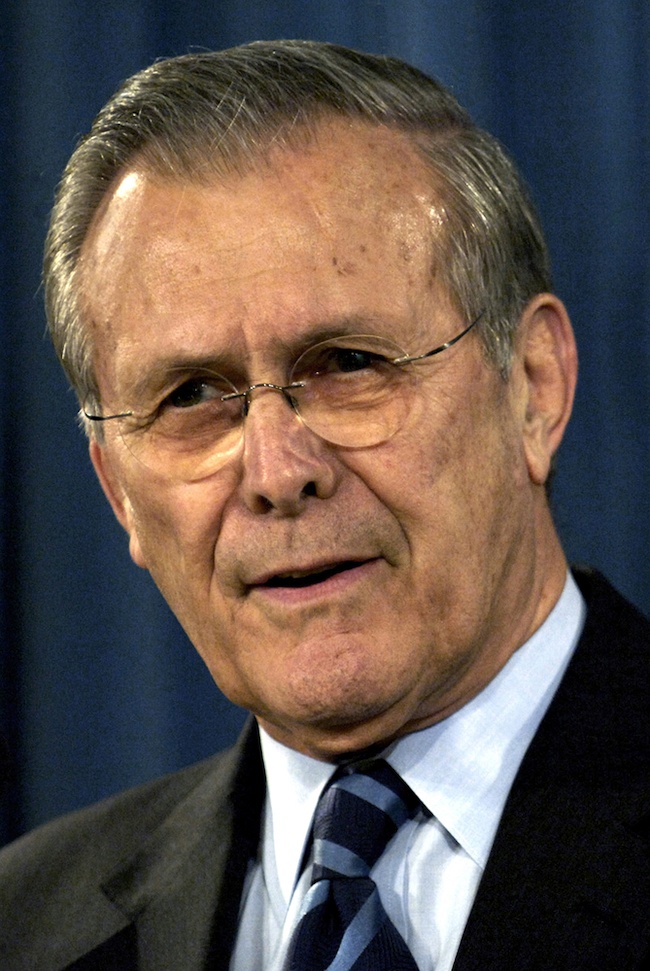 muere Donald Rumsfeld