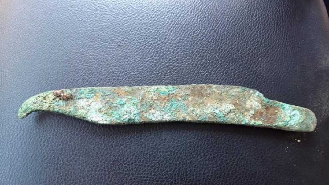 cuchillo edad bronce kazajistan