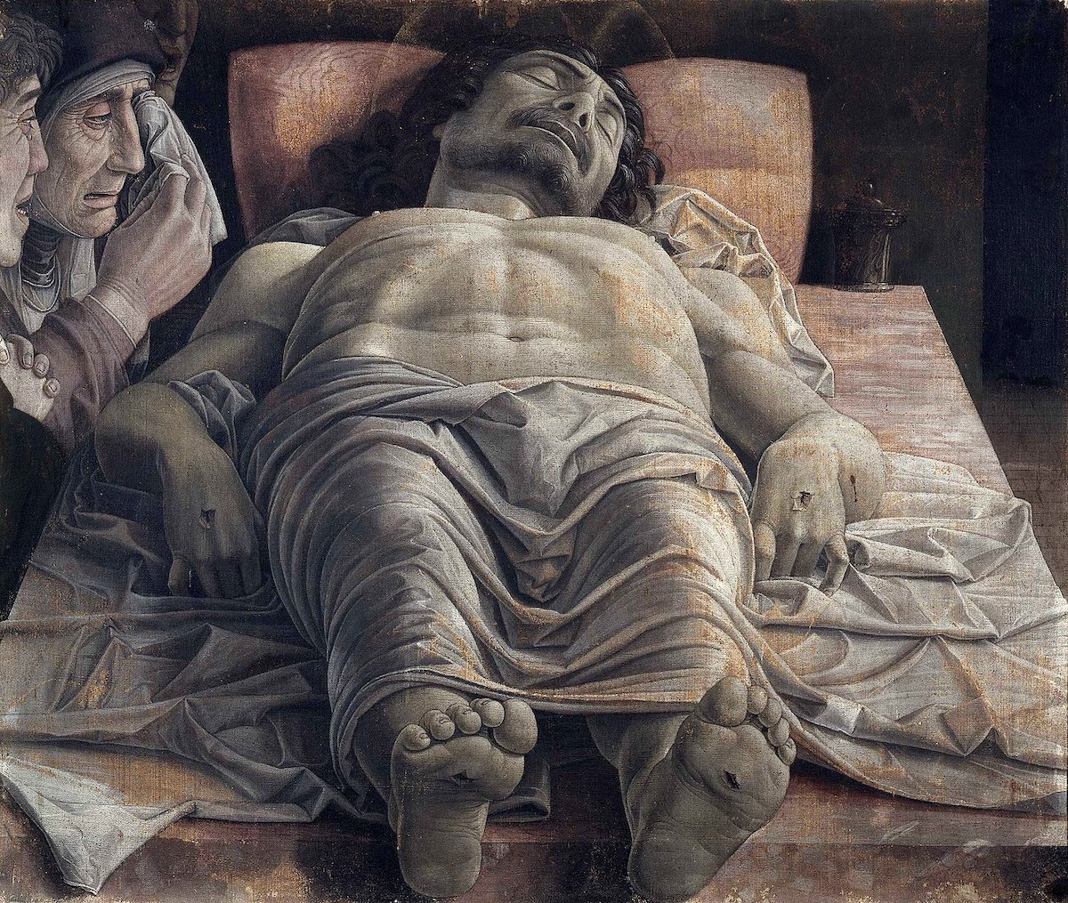 lamento sobre cristo muerto andrea mantegna