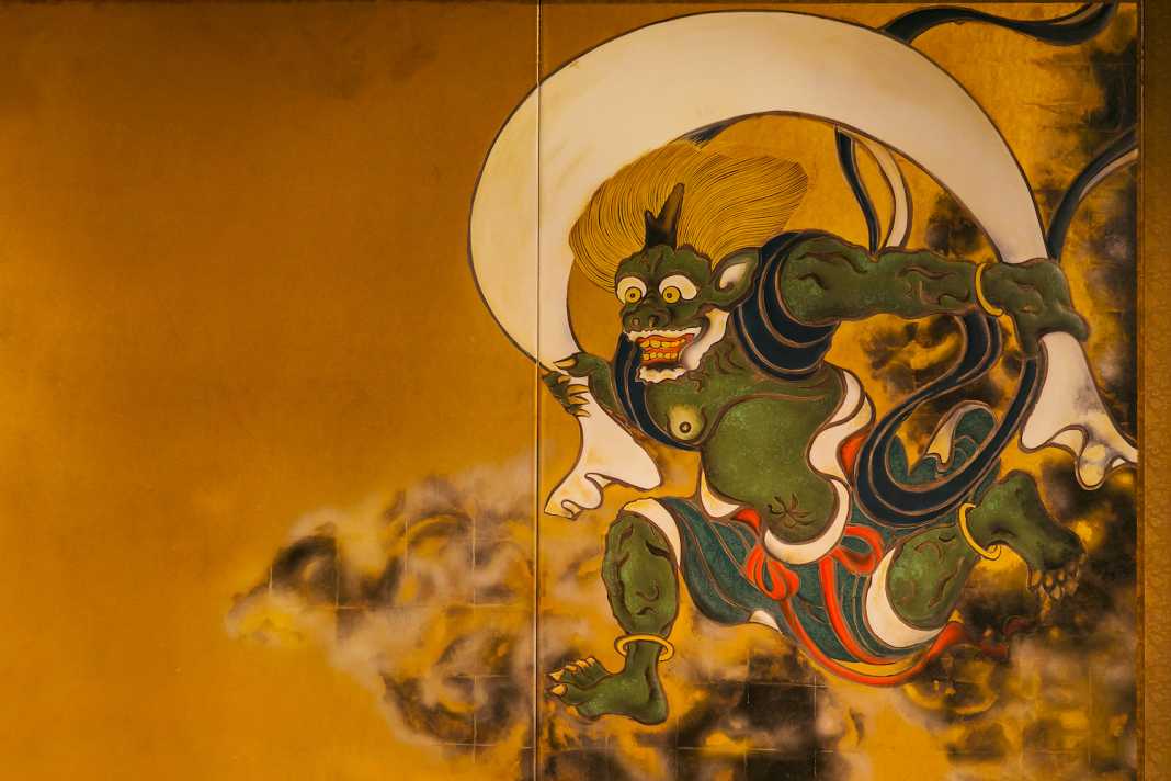 dios viento mitologia japonesa