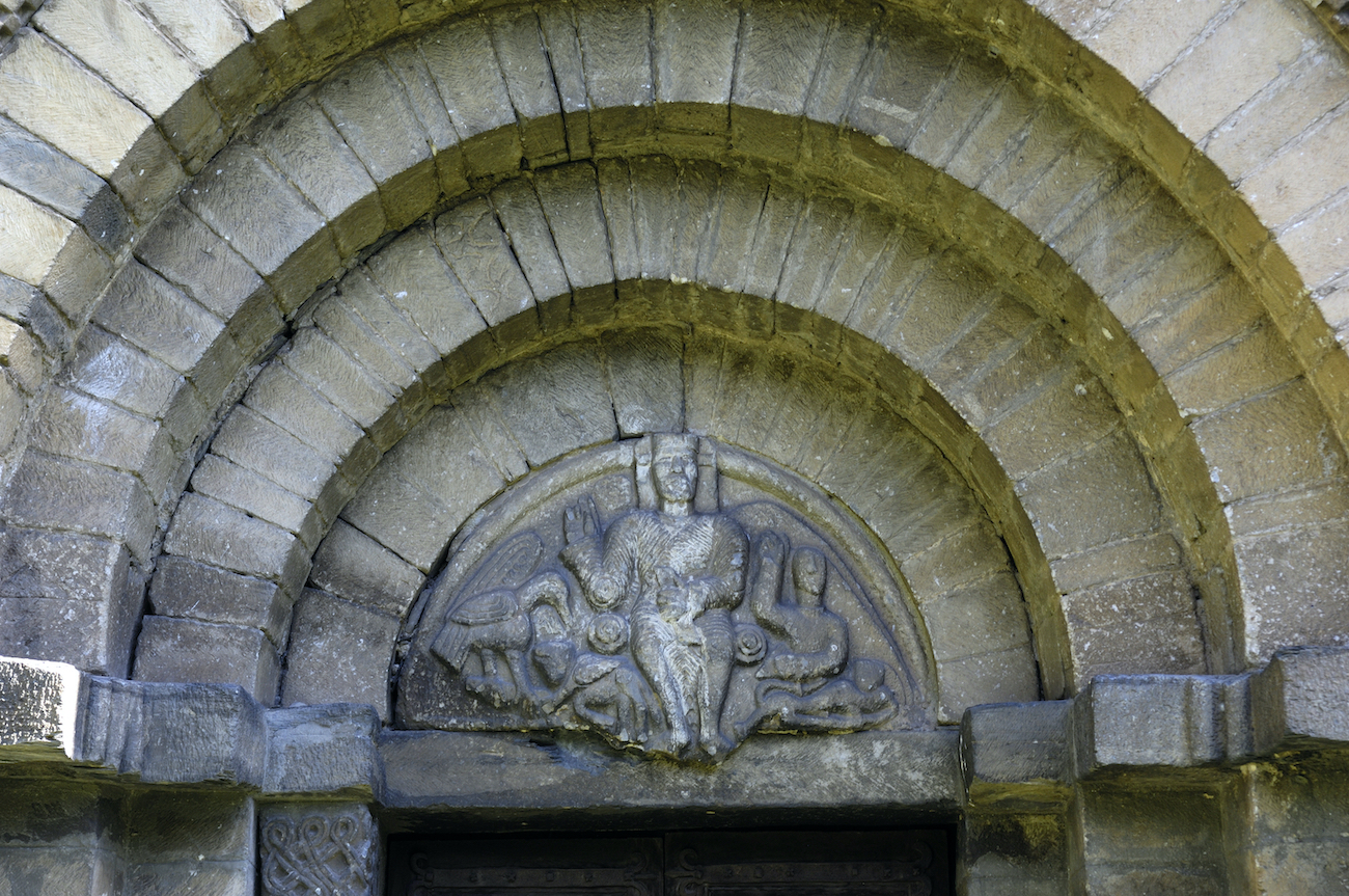 puerta románica de Sant Felix, Vilac, valle de aran