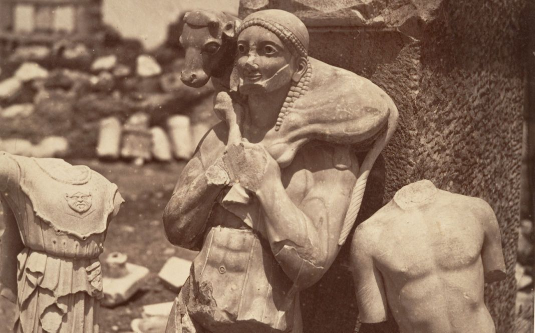 moscoforo escultura grecia arcaica