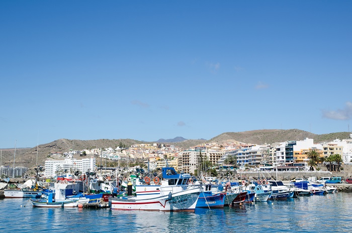 Puerto de Arguineguín, pueblo en Gran Canaria Sur