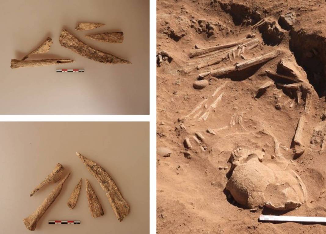 Herramientas óseas en Sudán.