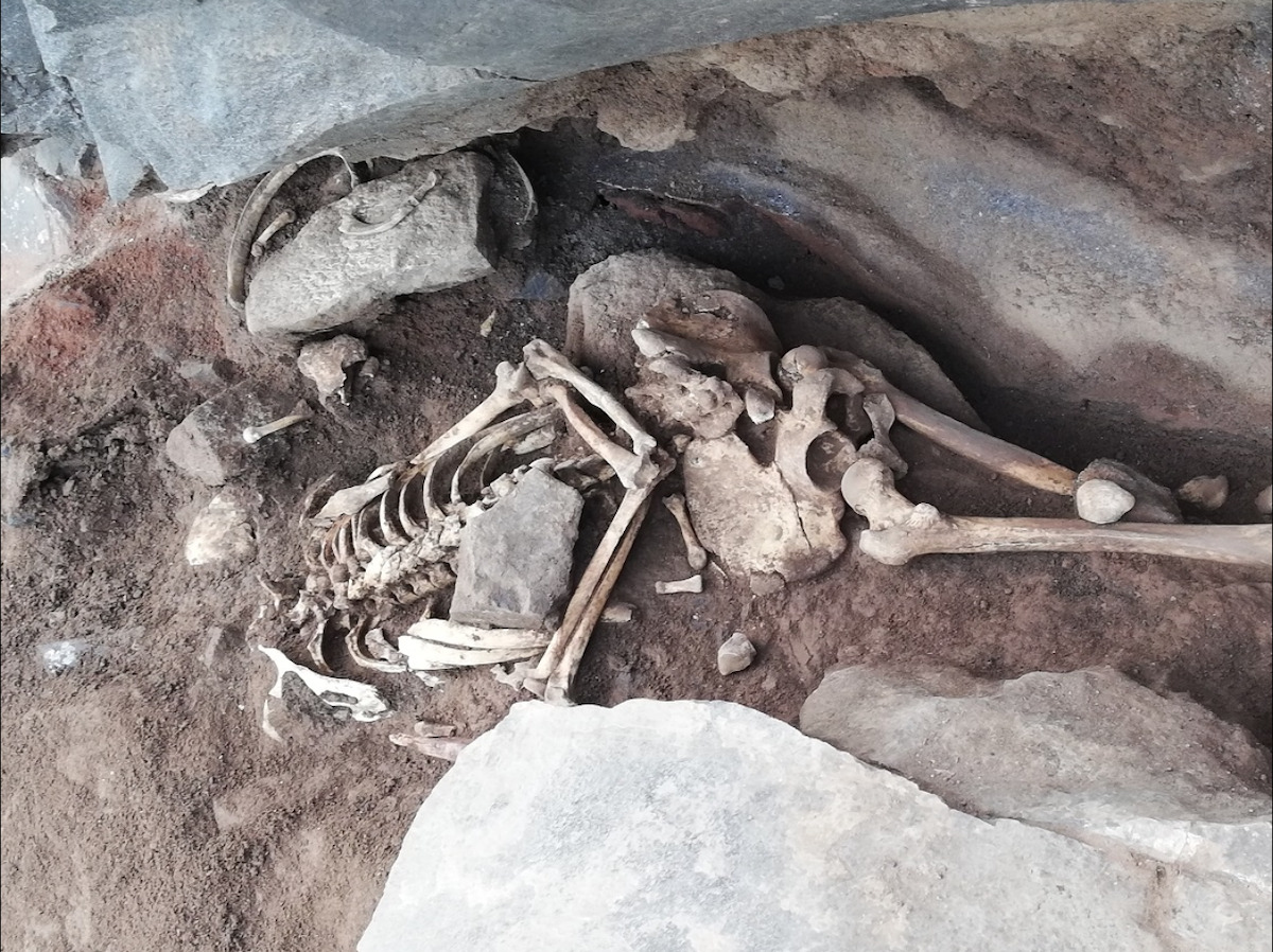 Restos humanos en Gran Canaria.