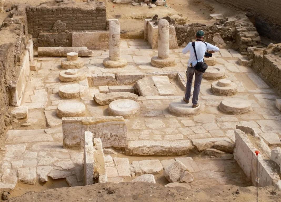Tumba de alto estatus en Saqqara.