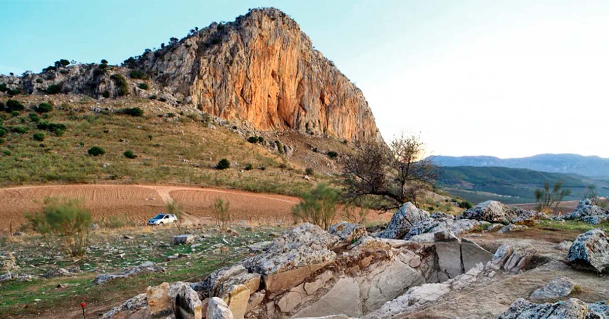 Tumba prehistórica en España.