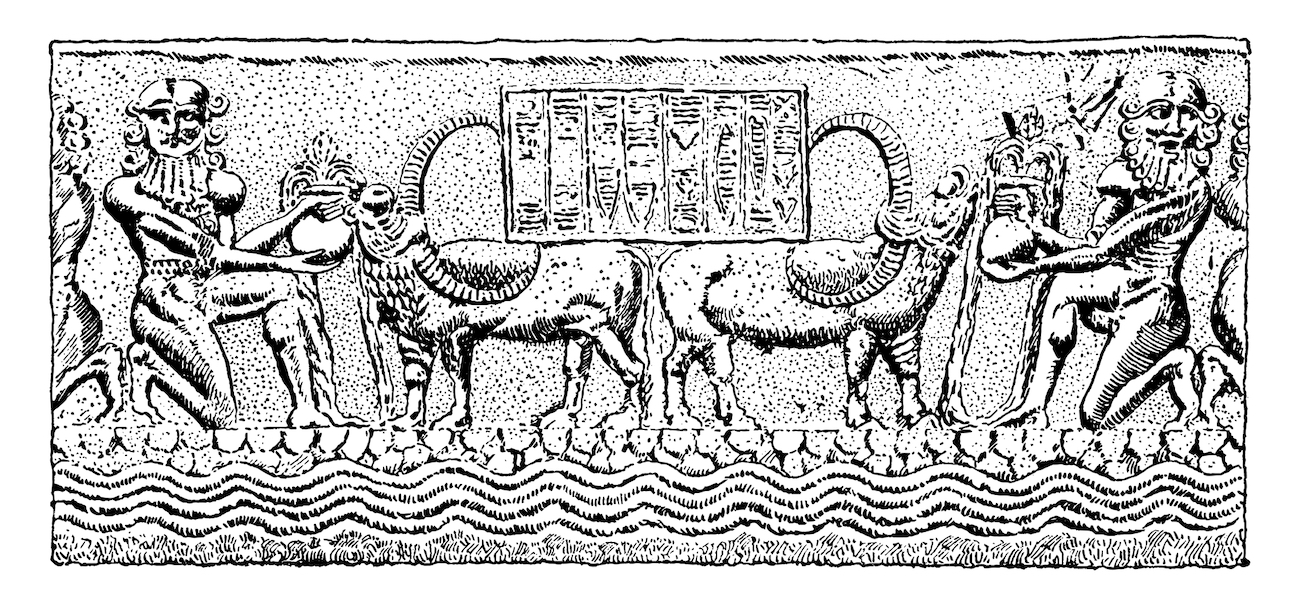 sello de sargon i del imperio acadio