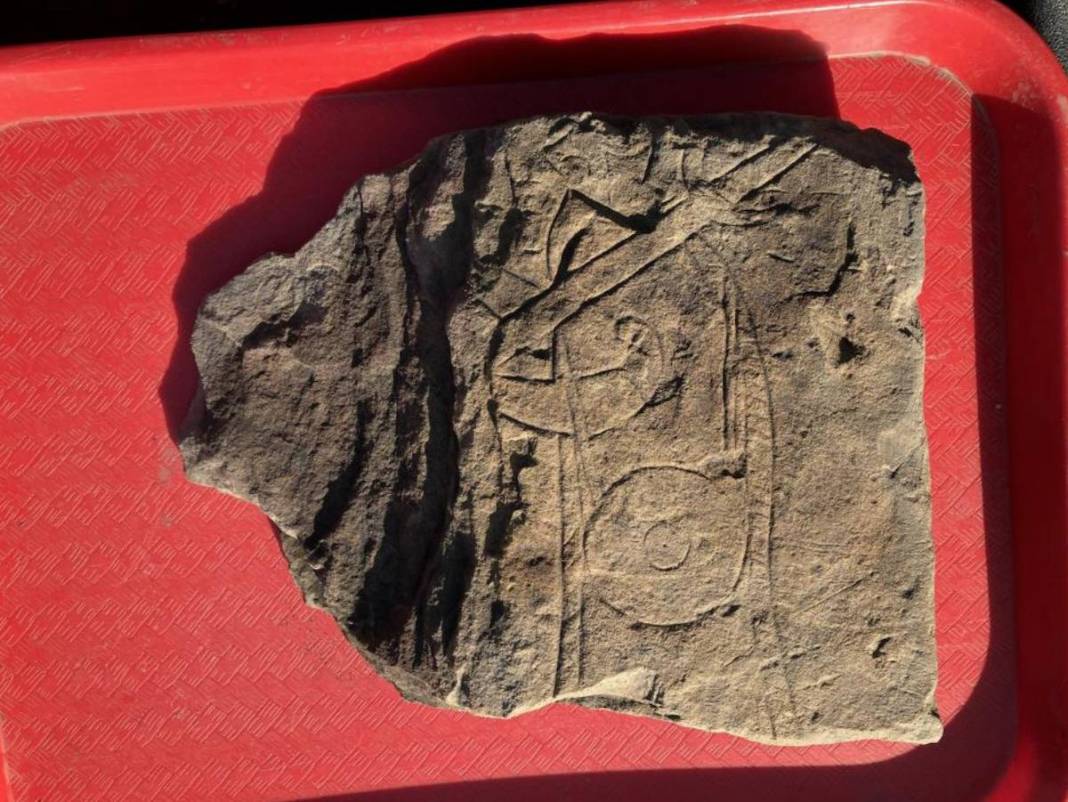 Piedra medieval el Guerrero de Govan.
