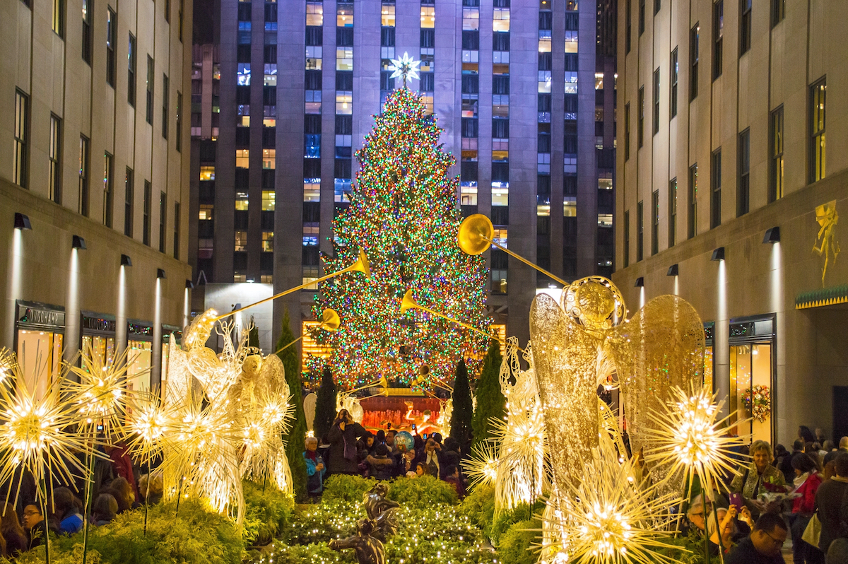 Rockefeller Center  arbol navidad