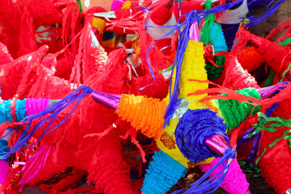 piñatas navideñas mexico