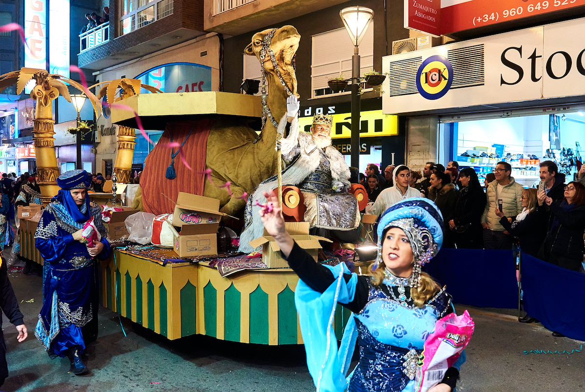 cabalgata de reyes en torrevieja alicante