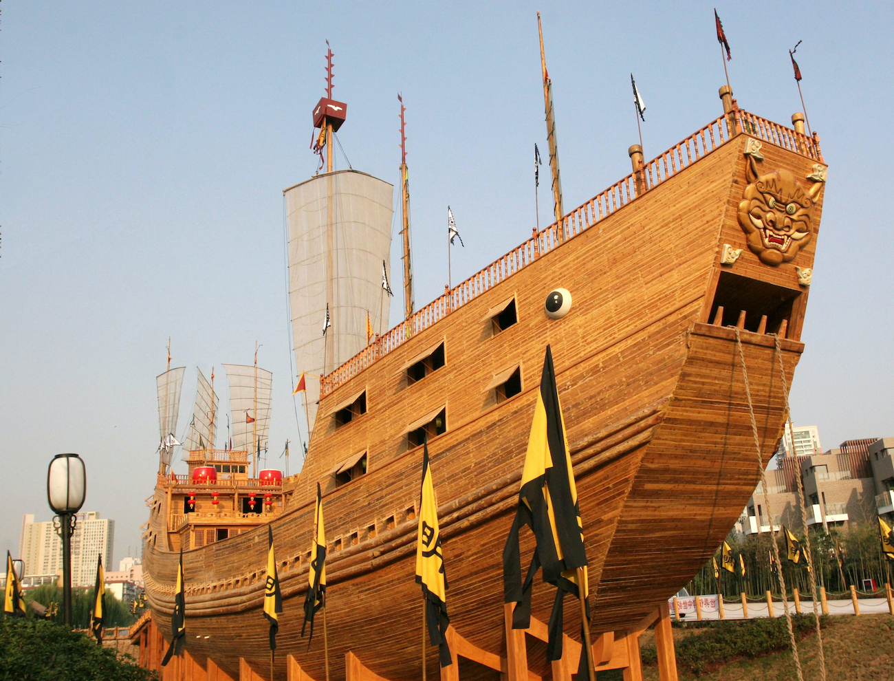 barco del navegante zheng he