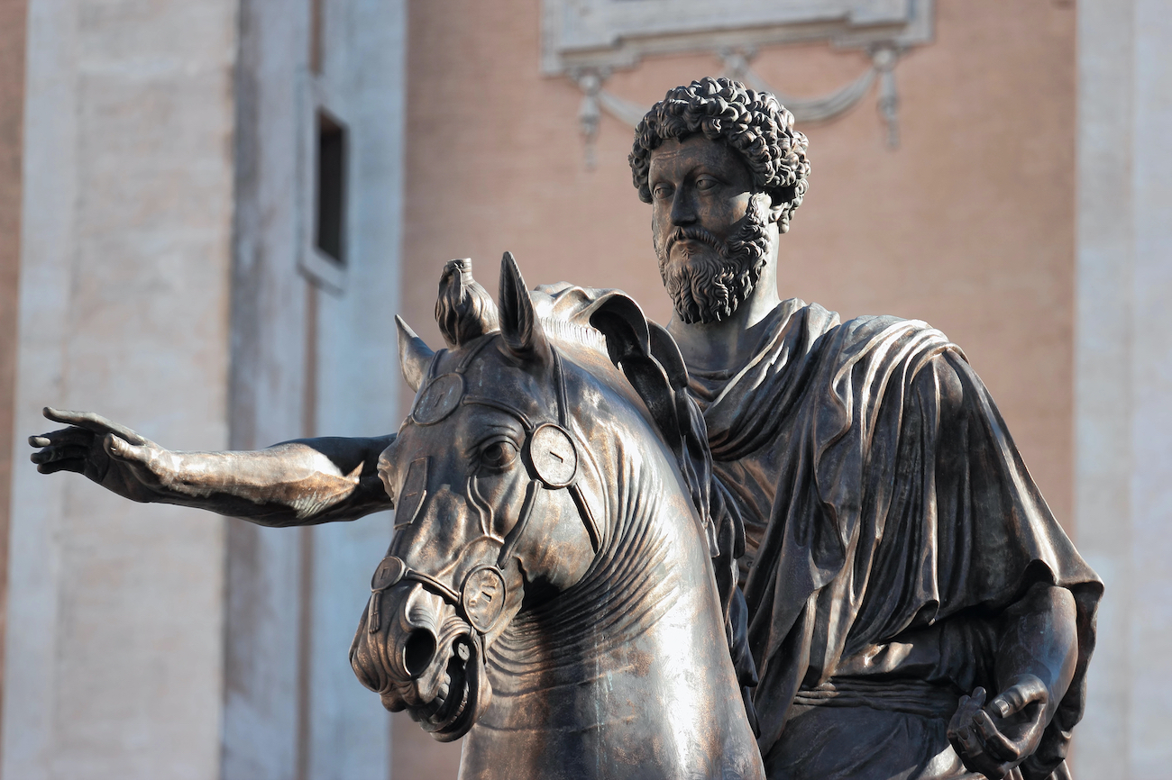estatua marco aurelio emperador roma