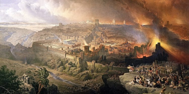 Guerra de Judea, el asedio de Roma a Jerusalén y la destrucción del Templo