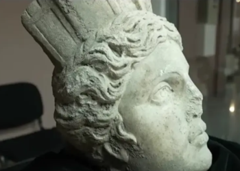 Hallan la cabeza de una estatua de la diosa griega Tyche en Bulgaria