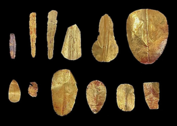 Hallan amuletos, lenguas y uñas de oro de la era ptolemaica en Egipto