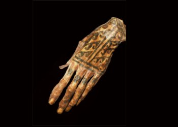 Revelan el aspecto de los tatuajes de las momias de la cultura chancay