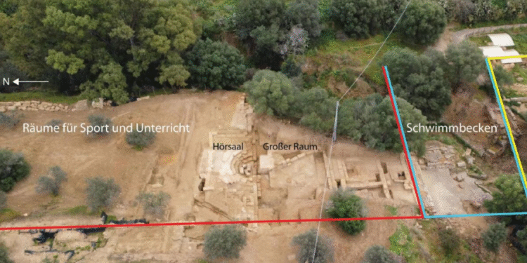 El gimnasio griego semi circular más antiguo se ha encontrado en Sicilia.