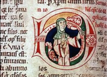 En la época medieval las mujeres también producían manuscritos.,