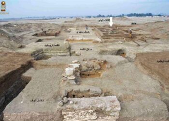 Fortaleza de la era ptolemaica y romana halladas en Egipto.