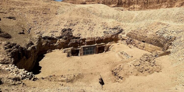 Descifran la identidad del ocupante de la tumba 23 en Luxor.