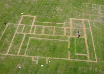 La piscina privada más grande de la era romana en Inglaterra.