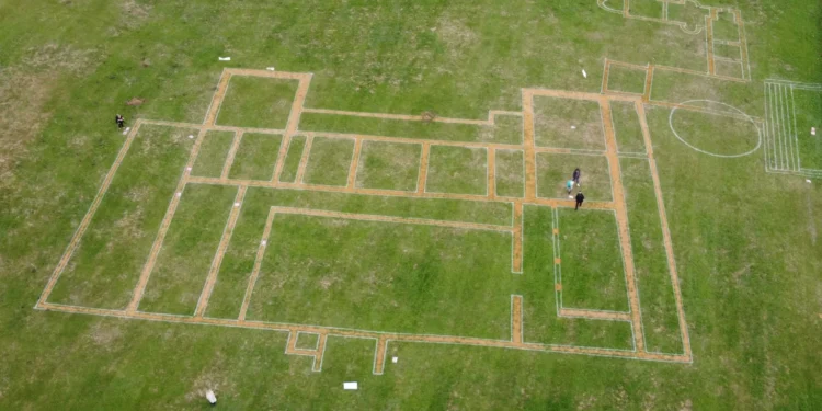 La piscina privada más grande de la era romana en Inglaterra.
