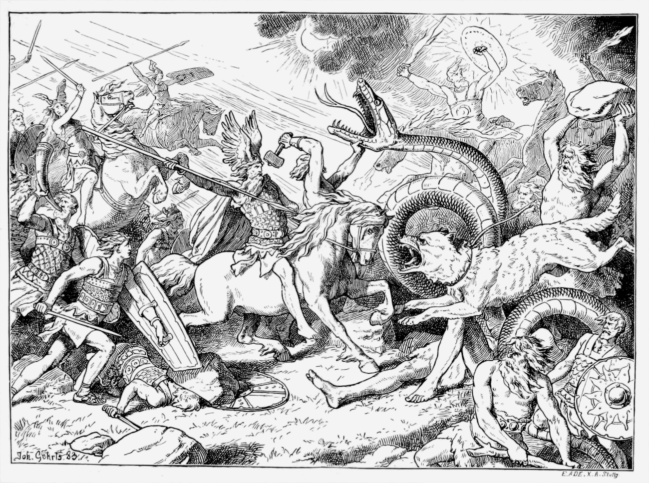 ragnarok batalla dioses nordicos