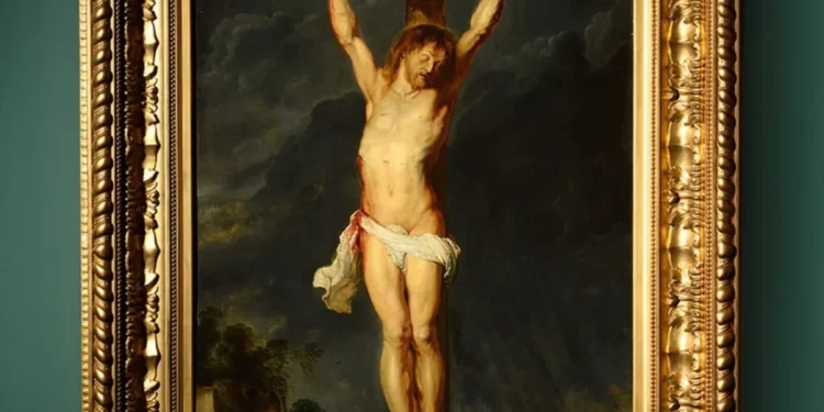 Encuentran un Cristo en la Cruz de Rubens, en una mansión parisina.