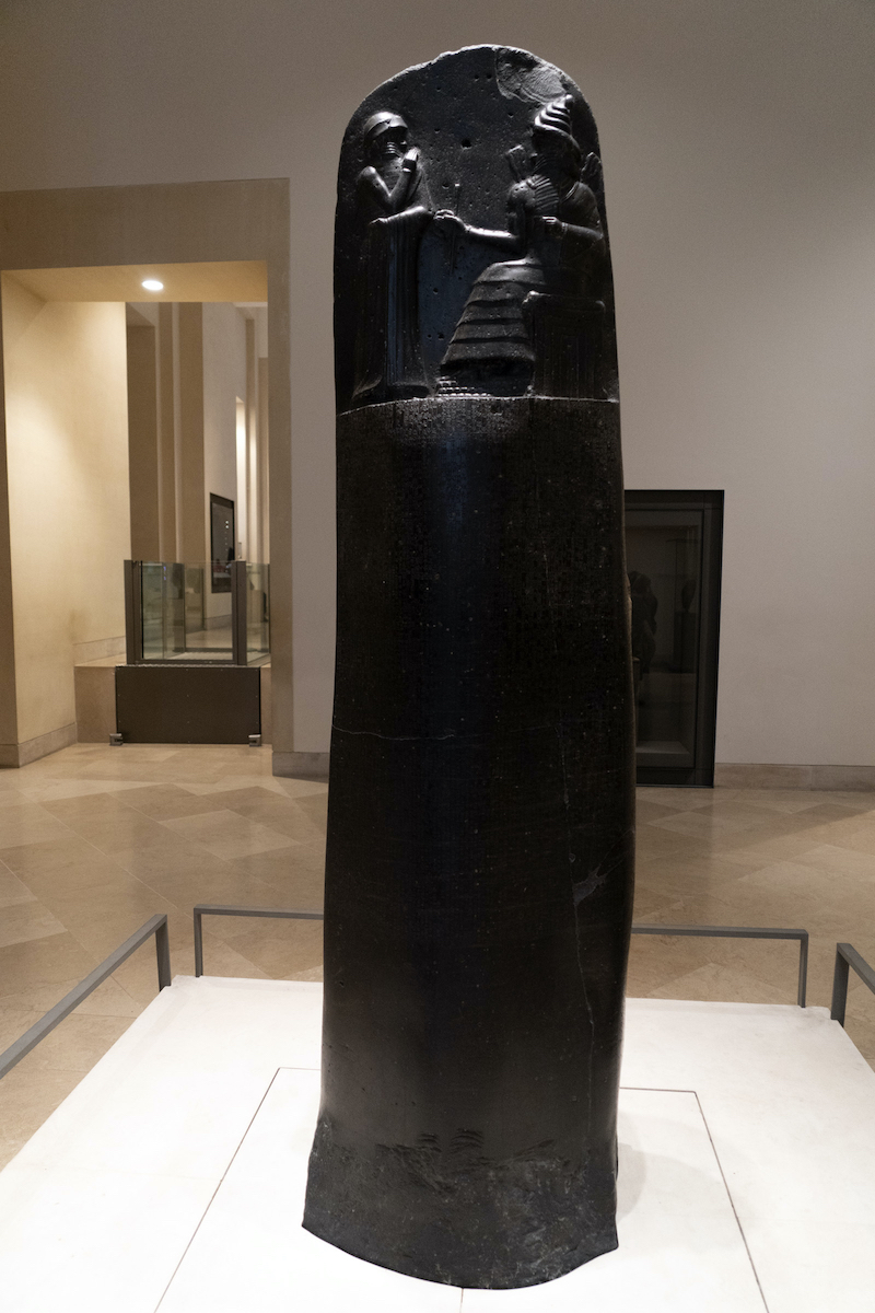 codigo hammurabi estela completa