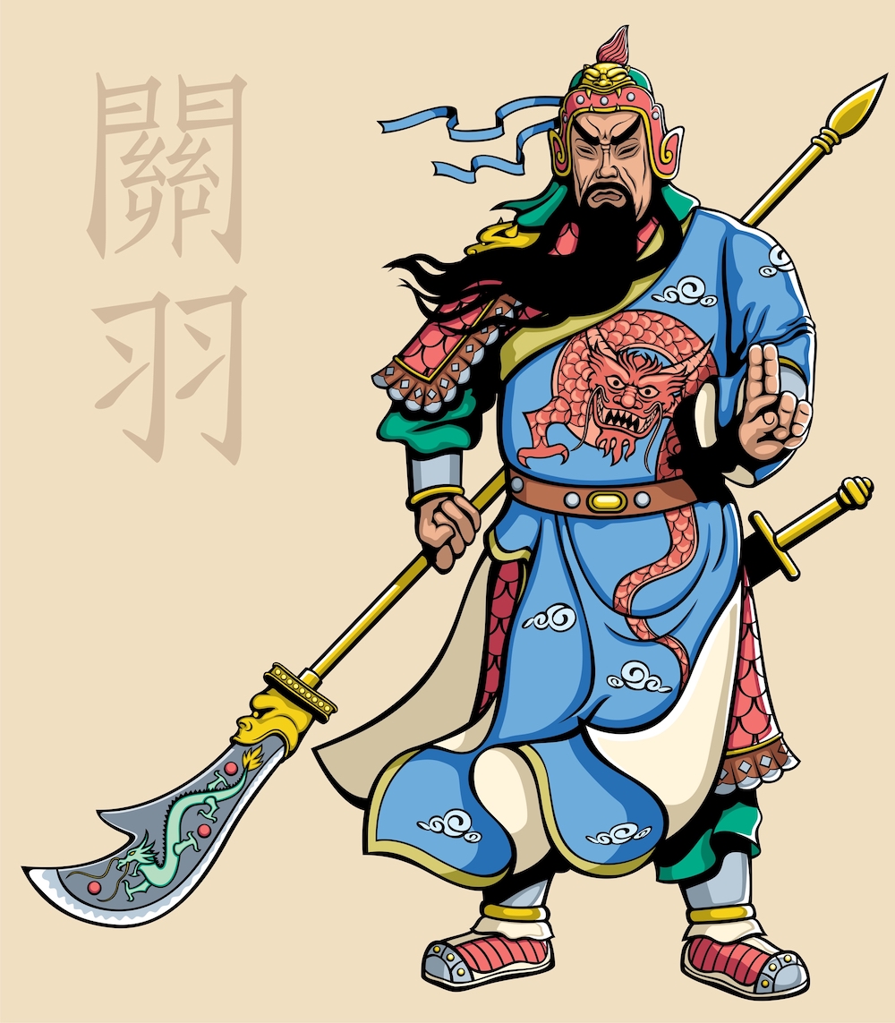 dios guerrero guan yu china