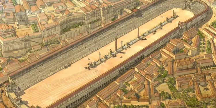 Descubren un hipódromo romano en la ciudad turca de Kayseri.