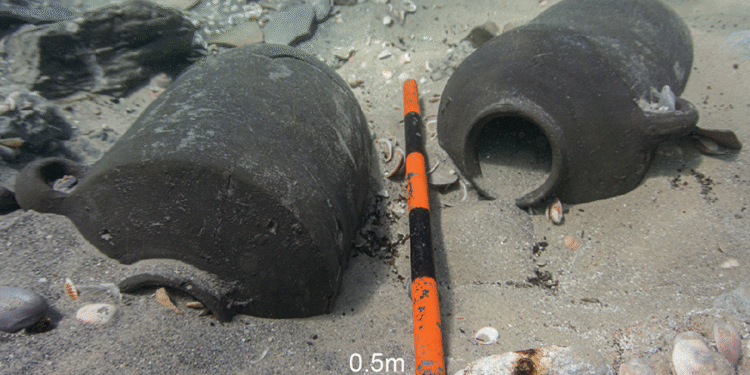 Encuentran en Israel tres naufragios de la Edad de Hierro.