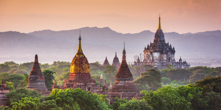 reino de pagan, actual bagan birmania