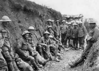 trincheras en la batalla del somme primera guerra mundial