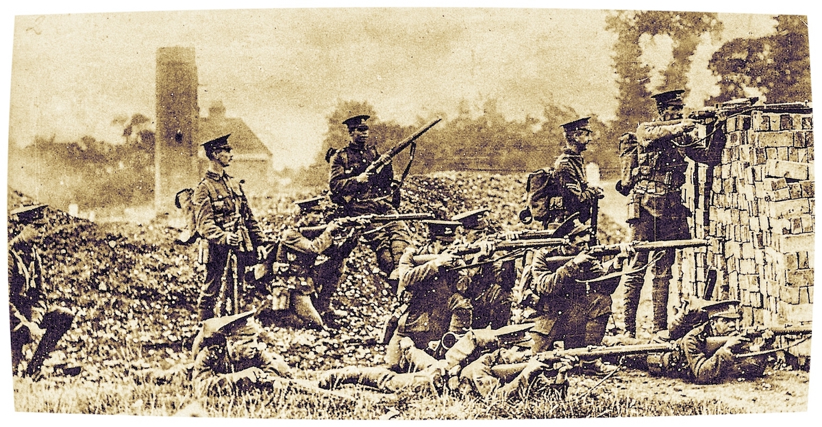 guerra trincheras gran guerra