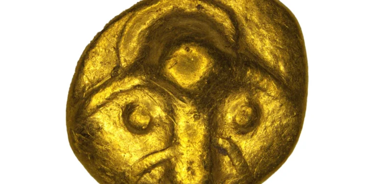 Descubren la moneda más antigua hallada en Sajonia.