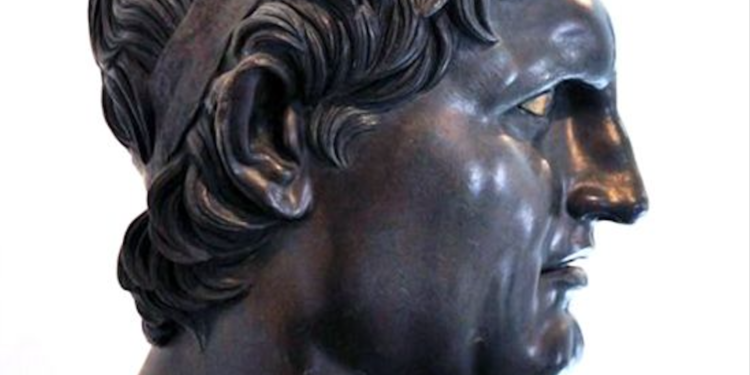 busto de Seleuco I Nicátor el fundador del imperio seleucida