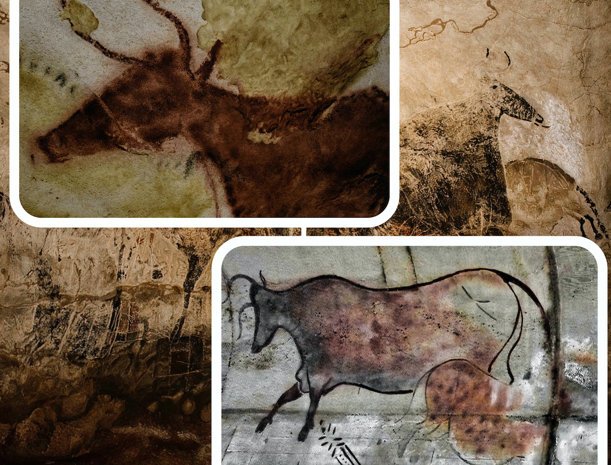 el arte rupestre fue una gran característica de la evolución humana.