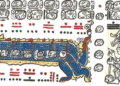 mitologia maya, dios Itzamná en el codice dresde