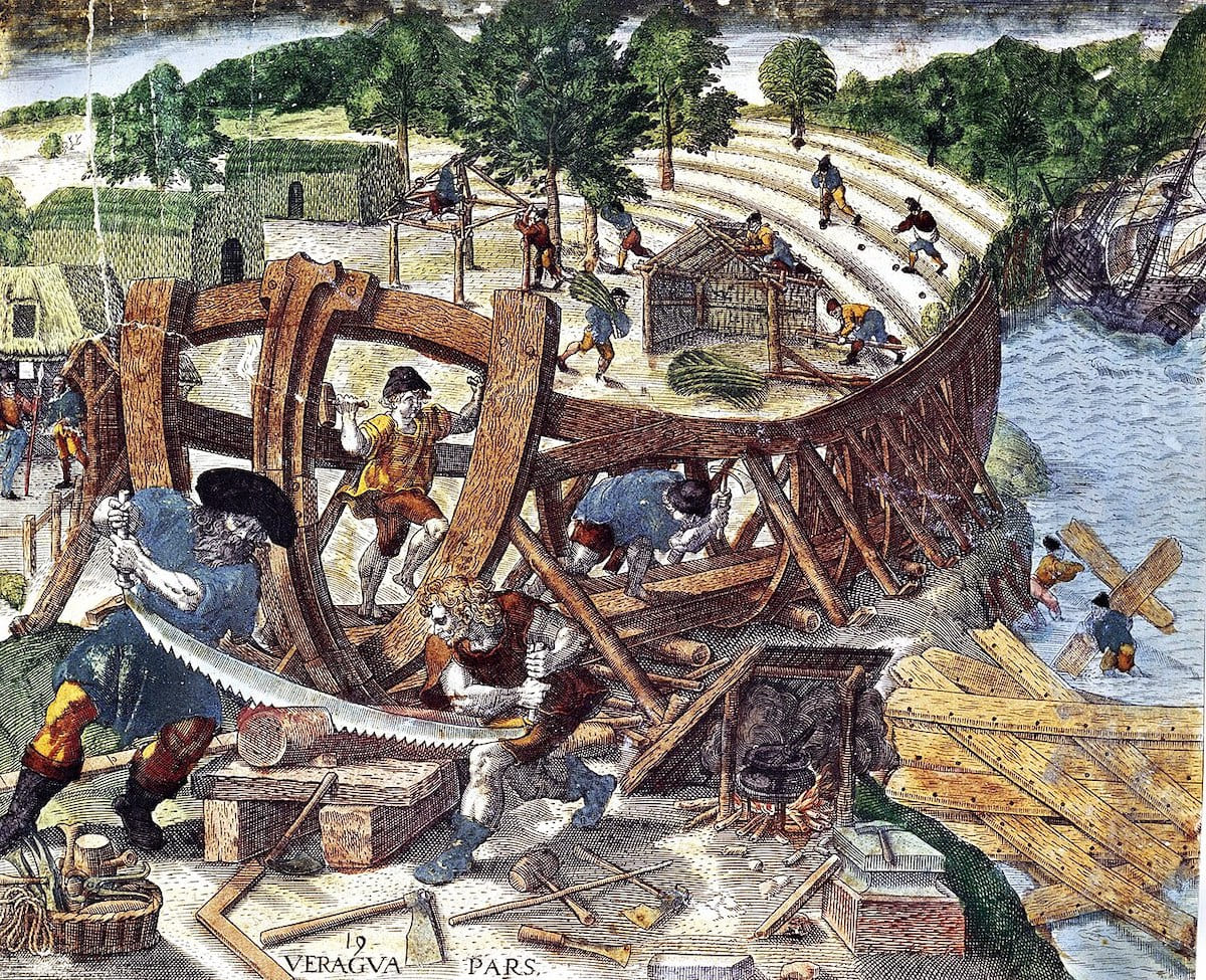 el bergantín San Pedro fue el barco de orellana y carvajal durante la travesia del amazonas