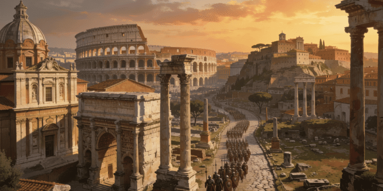 Historia de Roma, desde aldeas en la Lacio al imperio más importante de la historia.