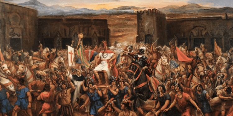 la conquista de peru por francisco pizarro