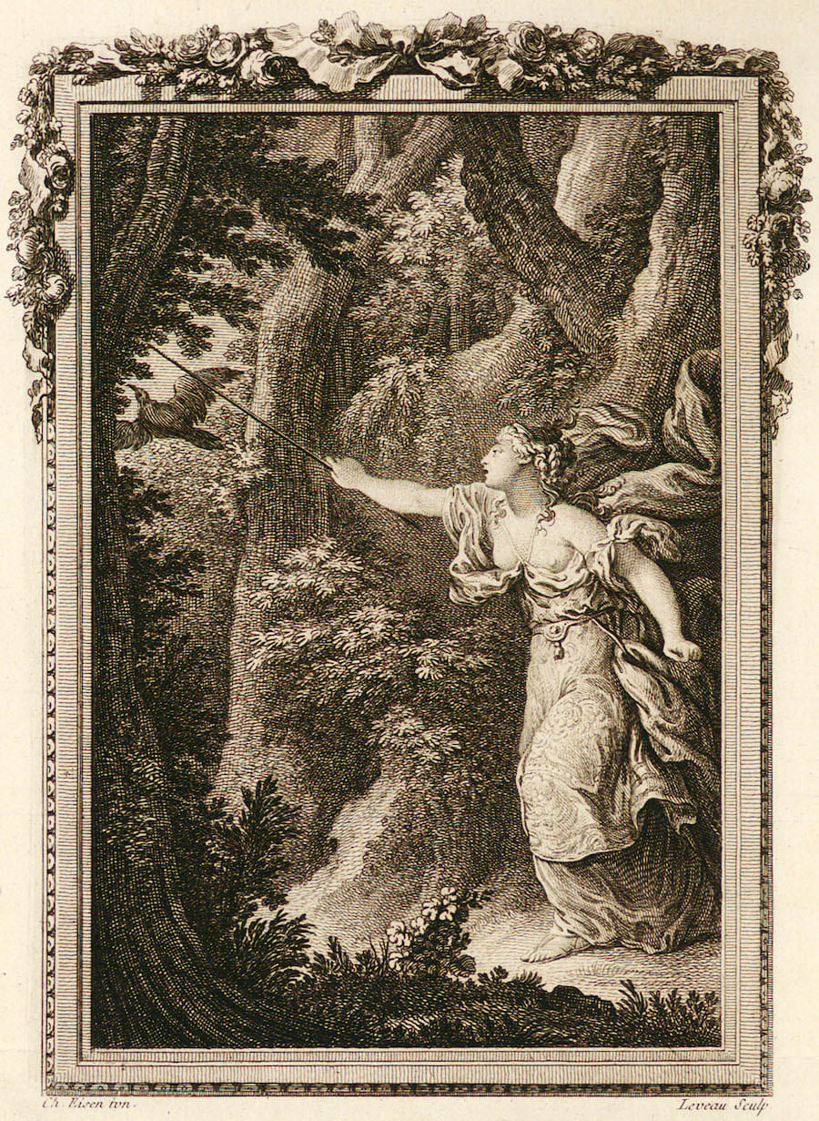 Pico es transformado en pájaro carpintero por Circe.